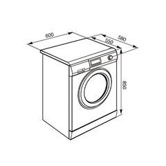 Máy Giặt Kết Hợp Sấy 7Kg Smeg LSF147E 536.94.567 ảnh 2
