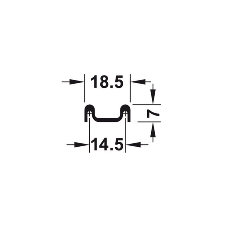 Ray trượt dưới 2500 MM Hafele 415.11.622