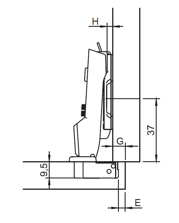Bản Lề Trùm Nửa Metalla SM 95º Mini Hafele 311.04.441 - Mẹo chăm sóc bản lề để dùng lâu dài Bản Lề Trùm Nửa Metalla SM 95º Mini Hafele 311.04.441 - Mẹo chăm sóc bản lề để dùng lâu dài