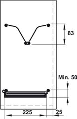 Khay Úp Chén Đĩa Presto 600mm Hafele 544.40.023 ảnh 5