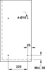 Khay Úp Chén Đĩa Presto 900mm Hafele 544.40.034 ảnh 3