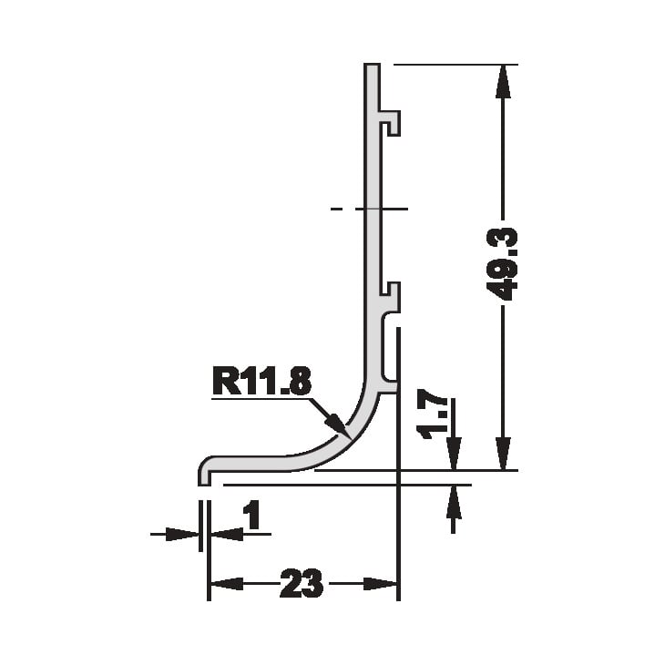 Tay Nắm Tủ Dạng Thanh Ngang Hafele 126.37.911 - Tay nắm tủ Hafele 126.37.911 (dạng thanh ngang) có gì đặc biệt?