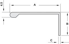 Tay Nắm Dạng Thanh Nhôm 3000mm Hafele 126.14.304 ảnh 2