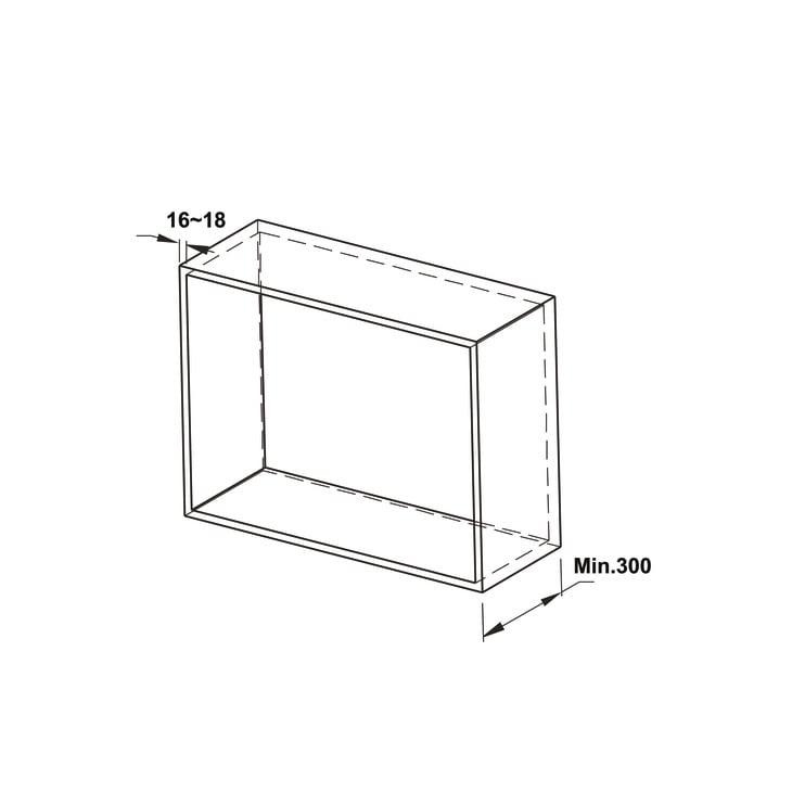 Rổ Chén Đĩa 700mm Không Khung Cucina 544.40.025 – ảnh 4