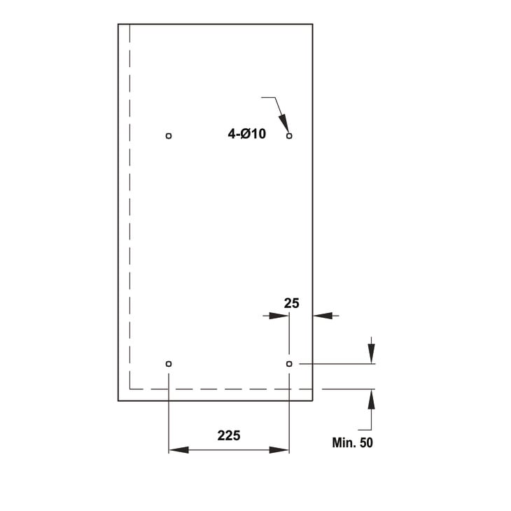 Rổ Chén Đĩa 900mm Không Khung Cucina 544.40.028 – ảnh 3