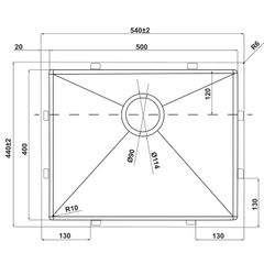 Chậu Rửa Inox HS21-SSN1S60P Hafele 567.94.070 ảnh 4