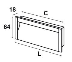 Tay Nắm Tủ Âm 211mm Hafele 152.11.933 ảnh 2