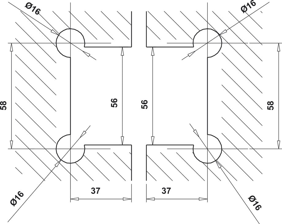 Bản Lề Kính - Kính 180º Hafele 499.05.855 - Những lưu ý khi thi công bản lề Bản Lề Kính - Kính 180º Hafele 499.05.855 - Những lưu ý khi thi công bản lề