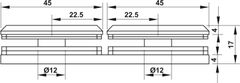 Kẹp Kính - Kính 180º Màu Đen Hafele 981.77.913 ảnh 2