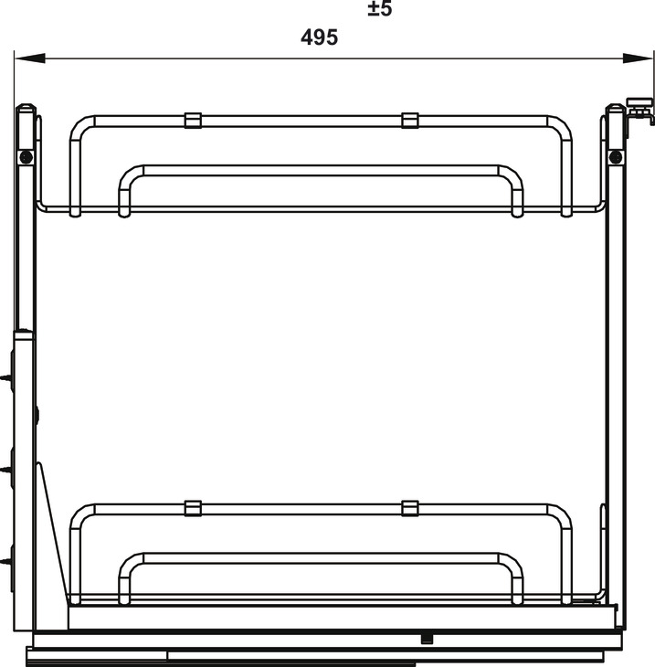 Rổ gia vị Omero SUS304 ovan 350 Hafele 547.10.064 - Rổ gia vị Omero SUS304 ovan 350 Häfele 547.10.064 dùng cho nhu cầu nào?