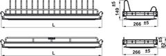 Kệ Chén Đĩa Cố Định Oria 800mm Hafele 544.07.015 ảnh 3