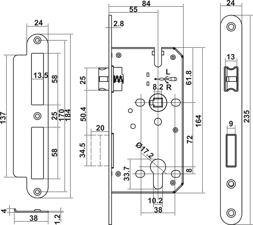 Bộ Khóa Tay Nắm Cửa DIY Set E Hafele 499.63.634 - Ứng dụng thực tế của thân khóa và phụ kiện khóa Häfele Bộ Khóa Tay Nắm Cửa DIY Set E Hafele 499.63.634 - Ứng dụng thực tế của thân khóa và phụ kiện khóa Häfele