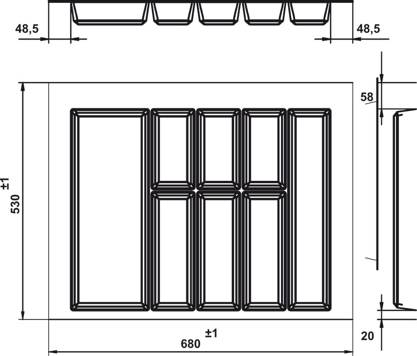 Khay Classico xám 550/700 mm Hafele 556.52.247 - Chọn khay Classico xám 550/700 mm Häfele 556.52.247 theo kích thước khoang tủ Khay Classico xám 550/700 mm Hafele 556.52.247 - Chọn khay Classico xám 550/700 mm Häfele 556.52.247 theo kích thước khoang tủ