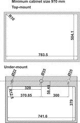 Chậu Rửa Chén Bát Inox WF R10 HS25-SSN1S-8052 Hafele 567.24.489 ảnh 6