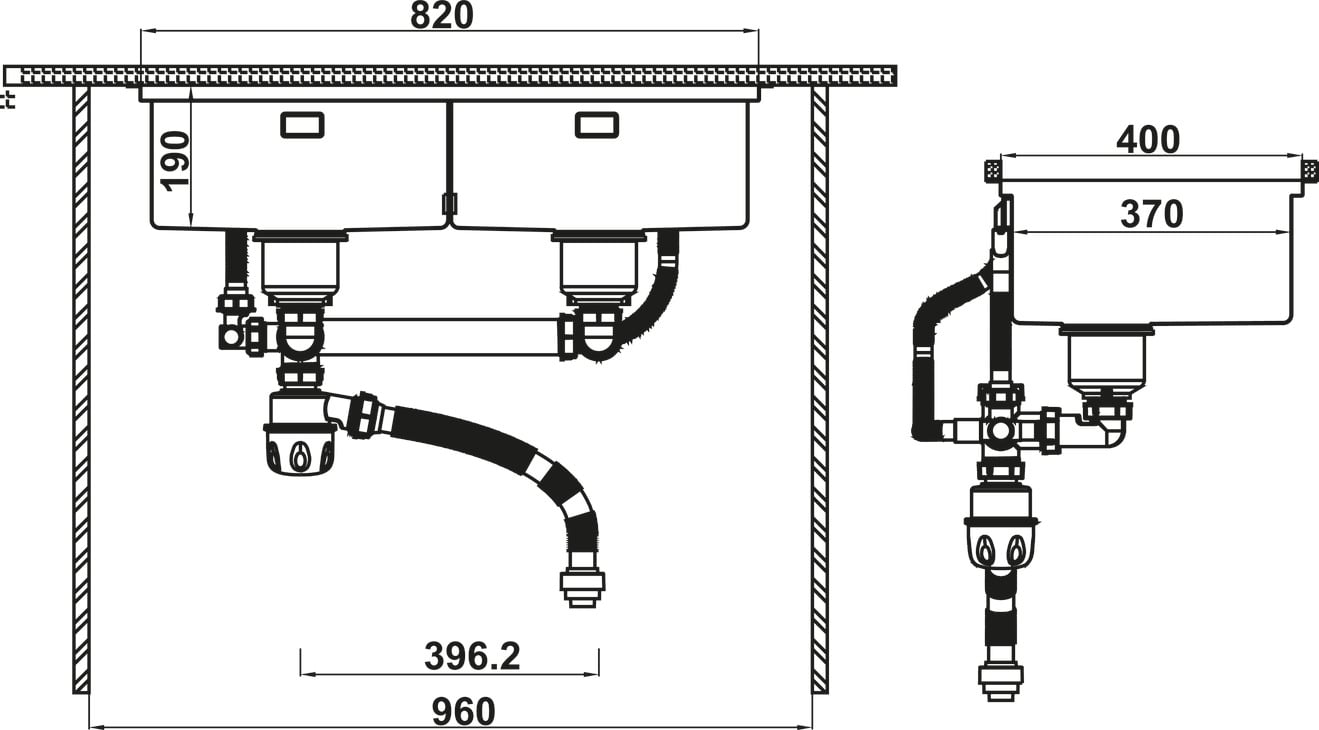 Chậu Rửa Chén Inox WS R10 HS25-SSN2S-8644 Hafele 567.94.023 - Lắp chậu rửa chén inox WS R10 HS25-SSN2S-8644 Häfele 567.94.023 cần lưu ý gì?