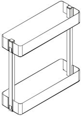 Kệ Đựng Gia Vị Base Agent 200mm Hafele 545.14.322 ảnh 4