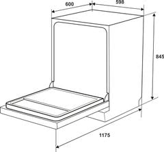 Máy Rửa Chén Độc Lập HDW-F6052G Hafele 535.29.652 ảnh 4