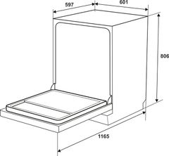 Máy rửa chén Hafele HDW-F6012S 535.29.671 ảnh 5