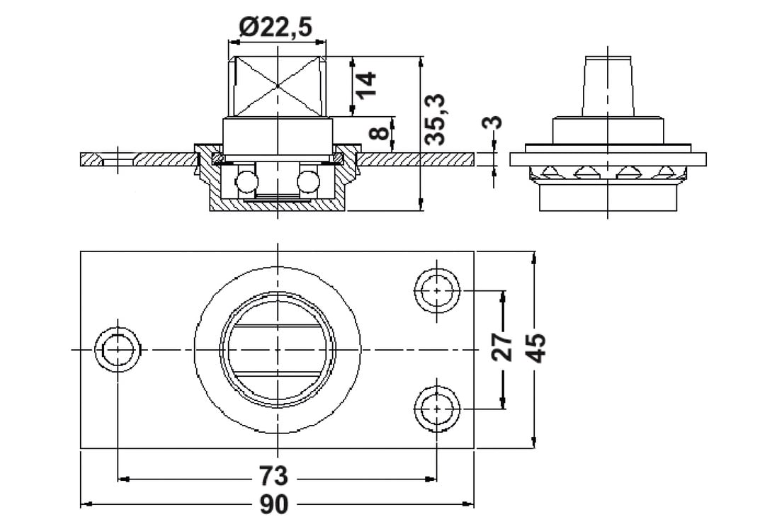 Bản lề sàn inox mờ Hafele 932.77.090 - Tổng quan về bản lề sàn inox mờ Hafele 932.77.090 Bản lề sàn inox mờ Hafele 932.77.090 - Tổng quan về bản lề sàn inox mờ Hafele 932.77.090