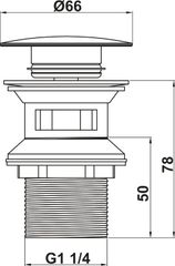 Bộ xả pop-up DIY có xả tràn Hafele 495.61.976 ảnh 2