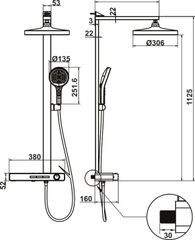 Sen Cây Thermo Hydropower Sense Hafele 589.34.923 ảnh 3