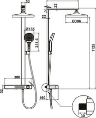 Sen Cây Thermo Hydropower Sense Hafele 589.34.924 ảnh 3