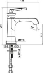 Vòi Trộn Lavabo Fusion 147 Hafele 589.69.071 ảnh 3