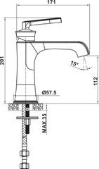 Vòi Trộn Lavabo Fusion 147 Hafele 589.69.072 ảnh 2