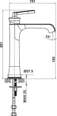 Vòi Trộn Lavabo Fusion 191 Hafele 589.69.074 ảnh 2