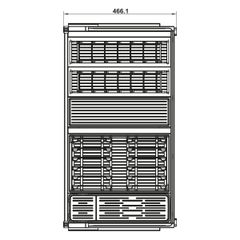 Rổ Kéo Trên Cho Bát Đĩa Dining Agent 900mm Hafele 545.14.311 ảnh 5