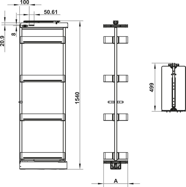 Tủ Đồ Khô Dispensa 400mm Hafele 504.68.390 - Lắp đặt và bảo quản tủ đồ khô Tủ Đồ Khô Dispensa 400mm Hafele 504.68.390 - Lắp đặt và bảo quản tủ đồ khô