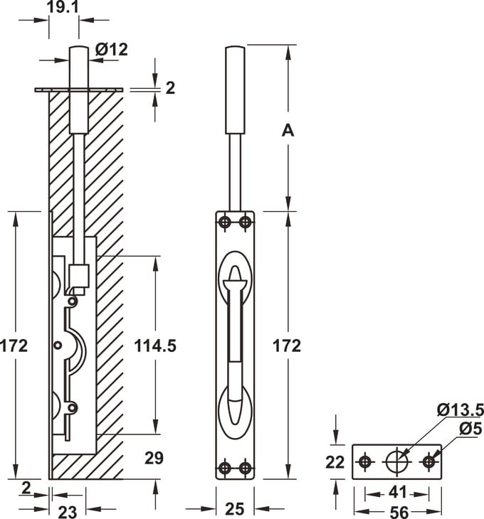 Chốt Âm 205mm Inox Mờ Hafele 911.81.167 - Bên trong chốt âm 205mm inox mờ Häfele 911.81.167 có gì? Chốt Âm 205mm Inox Mờ Hafele 911.81.167 - Bên trong chốt âm 205mm inox mờ Häfele 911.81.167 có gì?