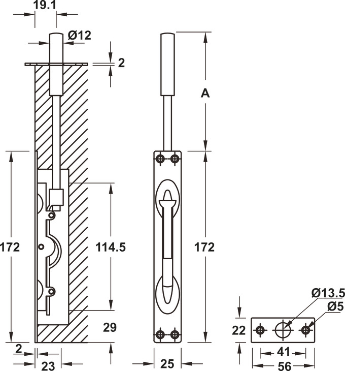 Chốt Âm 255mm Inox Mờ Hafele 911.81.168 - Tổng quan về chốt âm 255mm inox mờ Hafele 911.81.168 Chốt Âm 255mm Inox Mờ Hafele 911.81.168 - Tổng quan về chốt âm 255mm inox mờ Hafele 911.81.168