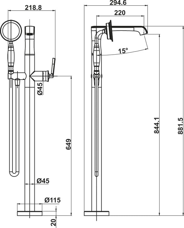Vòi Trộn Bồn Tắm Đặt Sàn Fusion Hafele 589.69.086 - Vì sao bồn tắm độc lập cần vòi trộn bồn tắm đặt sàn Fusion Hafele? Vòi Trộn Bồn Tắm Đặt Sàn Fusion Hafele 589.69.086 - Vì sao bồn tắm độc lập cần vòi trộn bồn tắm đặt sàn Fusion Hafele?