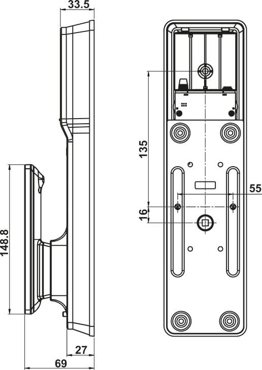 Khóa Điện Tử MP2503B Hafele 912.21.046 - Lưu ý khi lắp và cài đặt khóa điện tử Khóa Điện Tử MP2503B Hafele 912.21.046 - Lưu ý khi lắp và cài đặt khóa điện tử