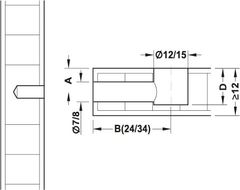 Liên kết minifix 12/12 Hafele 262.17.620 ảnh 5