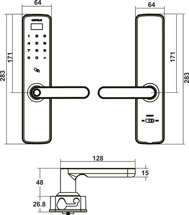 Thẻ Từ Lớn Khóa Điện Tử Hafele 917.80.739 - Thẻ từ lớn Hafele 917.80.739 so với thẻ Mifare cùng nhóm Thẻ Từ Lớn Khóa Điện Tử Hafele 917.80.739 - Thẻ từ lớn Hafele 917.80.739 so với thẻ Mifare cùng nhóm
