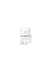 Kẹp Kính Trên Khung Gắn Tường Inox Mờ Hafele 981.50.050 ảnh 3