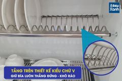 Giá bát cố định Eurogold EU01090 - Inox 201, 90cm ảnh 6