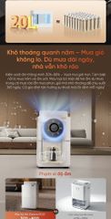 Máy hút ẩm Dreame DD20 20L ảnh 8