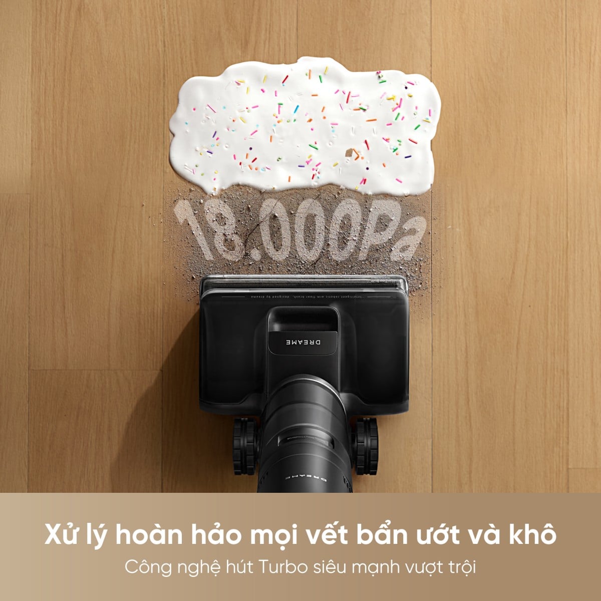 Máy hút bụi lau nhà Dreame H12 Flexreach gập nghiêng 180° – ảnh 2