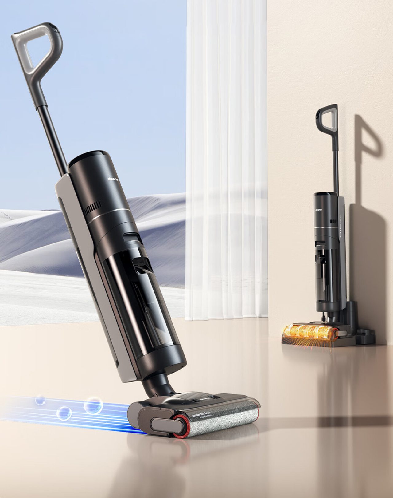 Máy hút bụi lau nhà Dreame H12 PRO sấy khô con lăn bằng khí nóng – ảnh 2