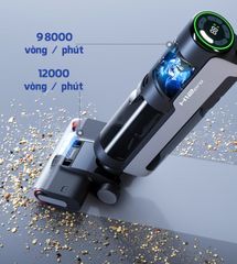 Máy hút bụi lau nhà Dreame H12 PRO sấy khô con lăn bằng khí nóng ảnh 8