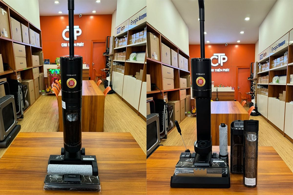 Máy hút bụi lau nhà Dreame H12S AE con lăn tràn viền 1 bên – ảnh 2