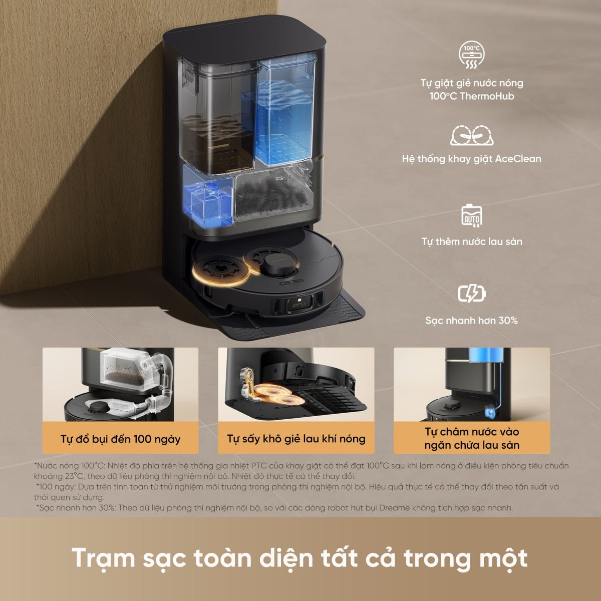 Robot hút bụi Dreame L50s Pro Ultra – ảnh 8