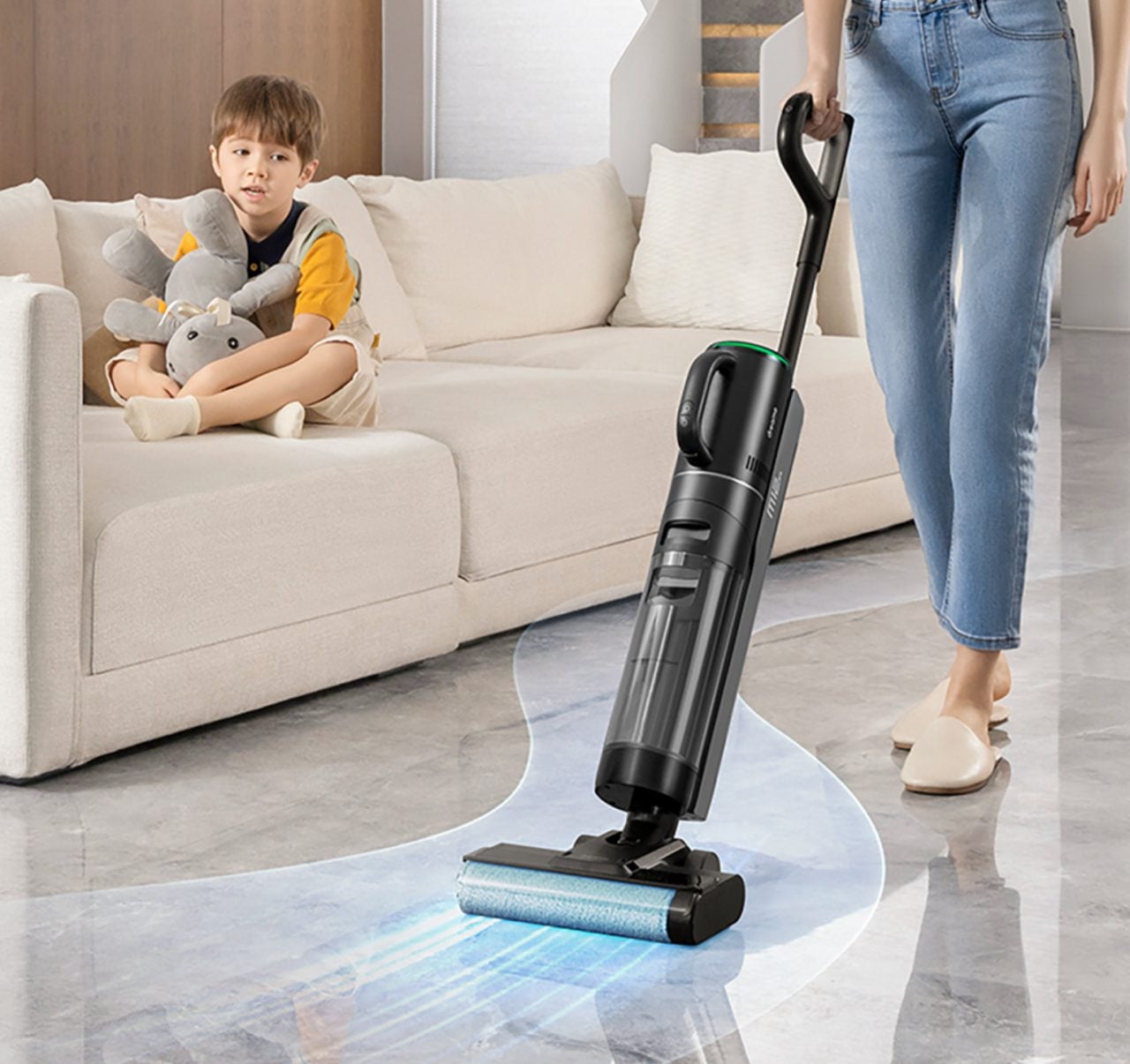 Máy hút bụi Dreame M12 hút bụi và lau nhà 4 trong 1 – ảnh 3