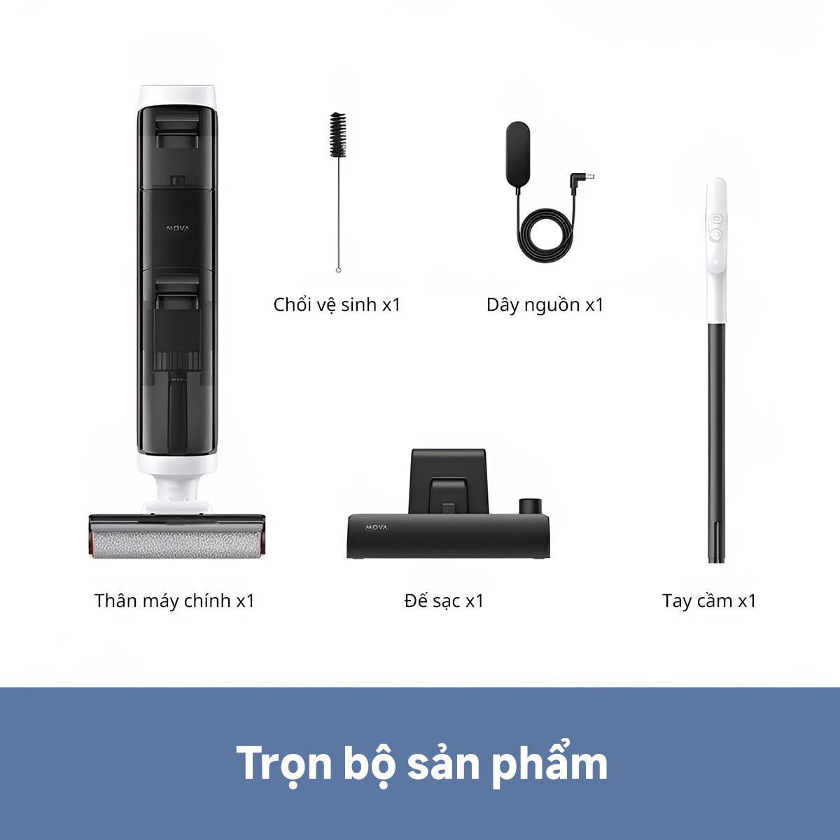 Máy hút bụi lau nhà Dreame Mova K20 con lăn tràn viền 2 bên – ảnh 6