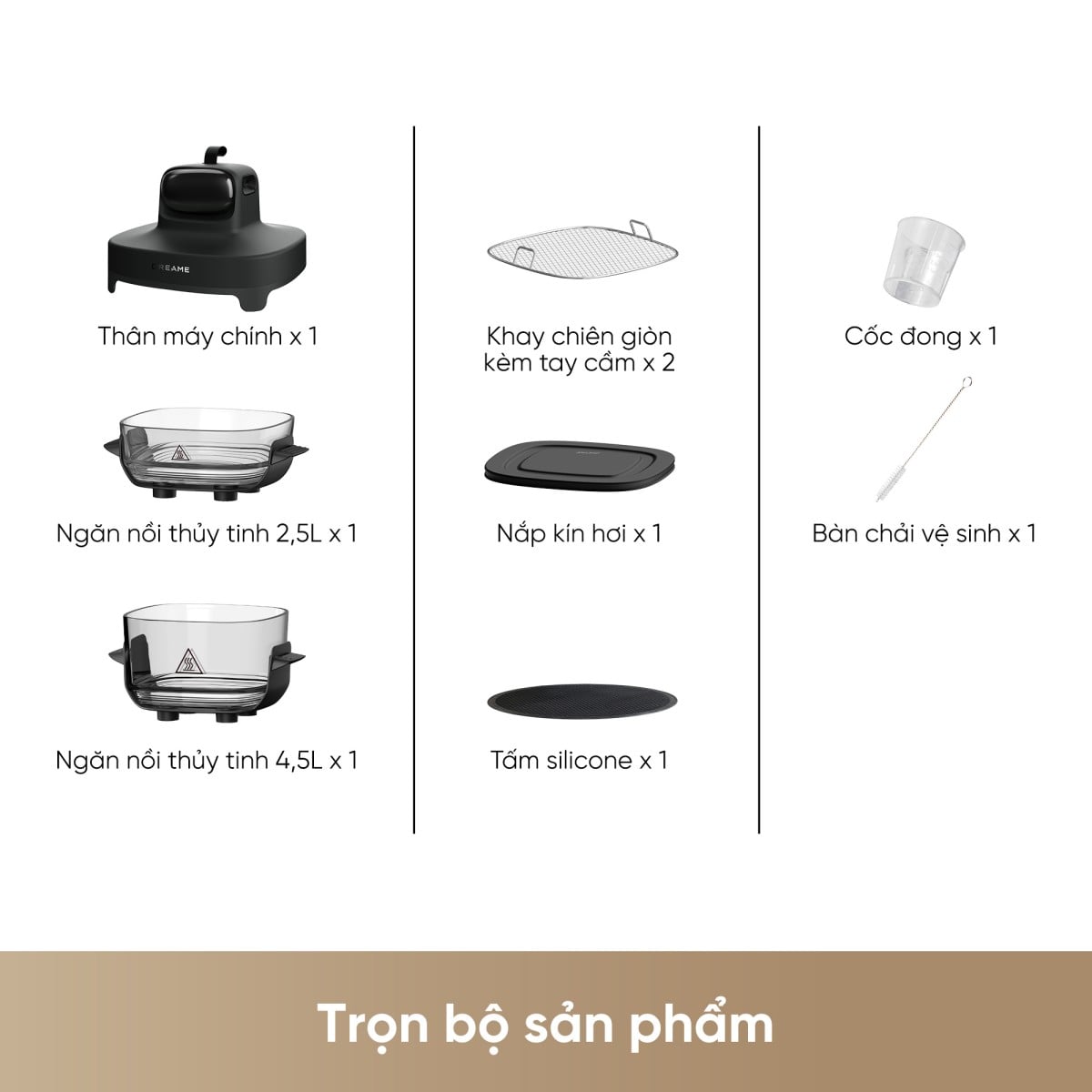 Nồi chiên không dầu Dreame PT60 – ảnh 4