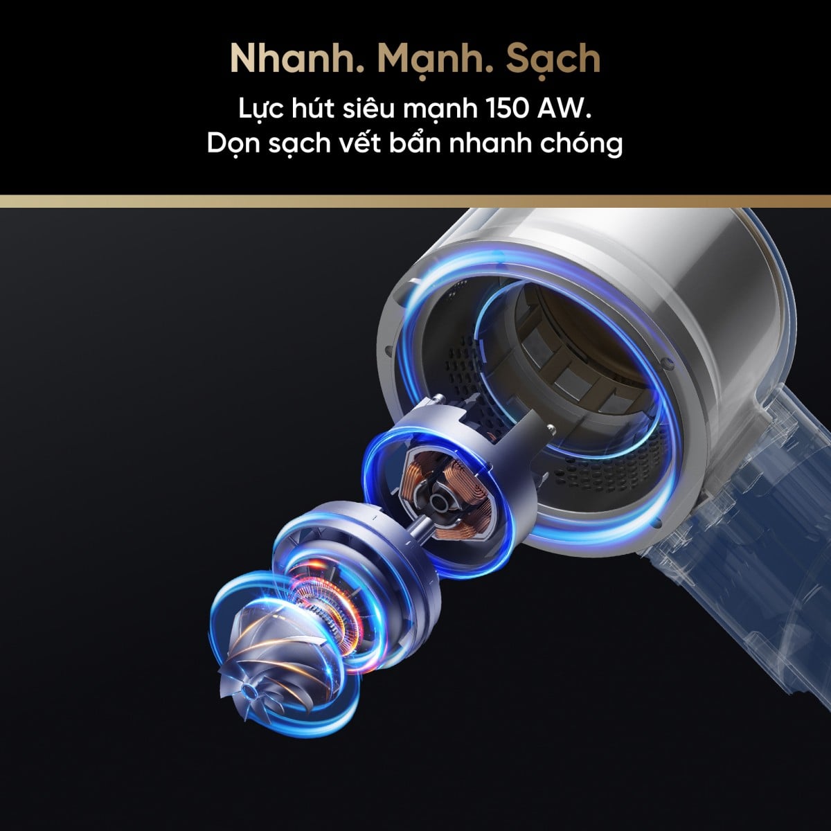 Máy hút bụi cầm tay không dây Dreame V12s – ảnh 3