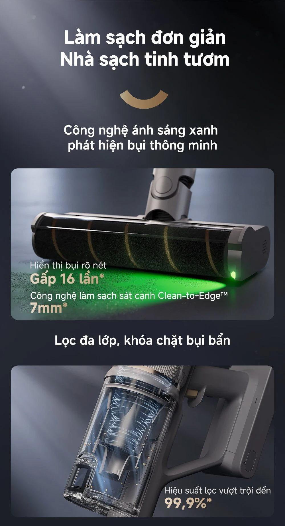 Máy hút bụi cầm tay không dây Dreame Z10S Station – ảnh 3